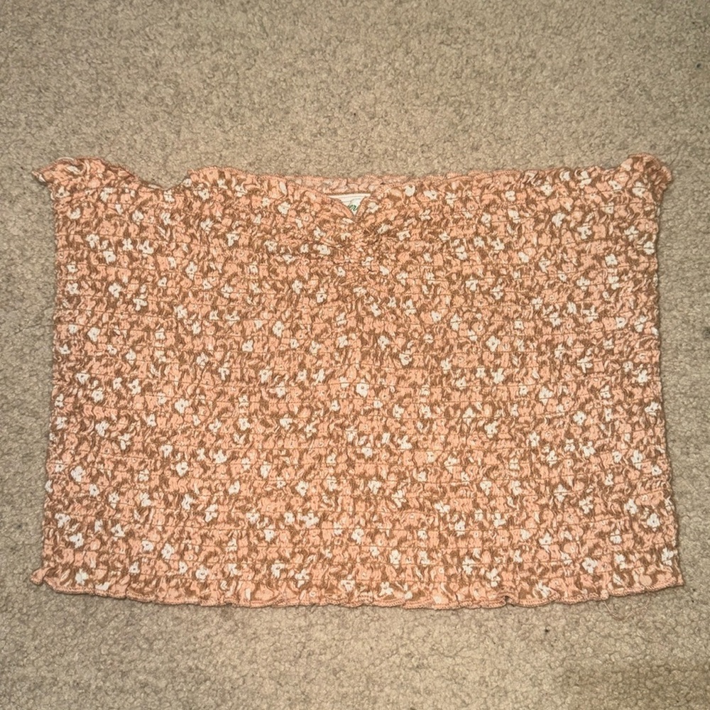 Aerie smocked tube top